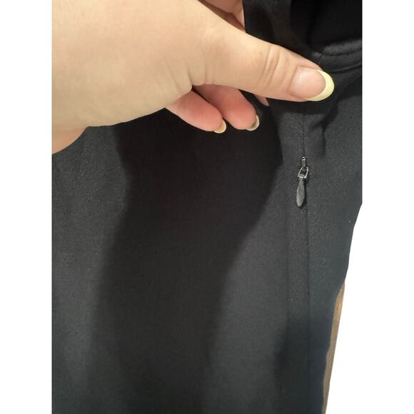 Reiss Salma Black Fitted Formal Mini Mesh Dress Size 10 - Picture 7 of 12